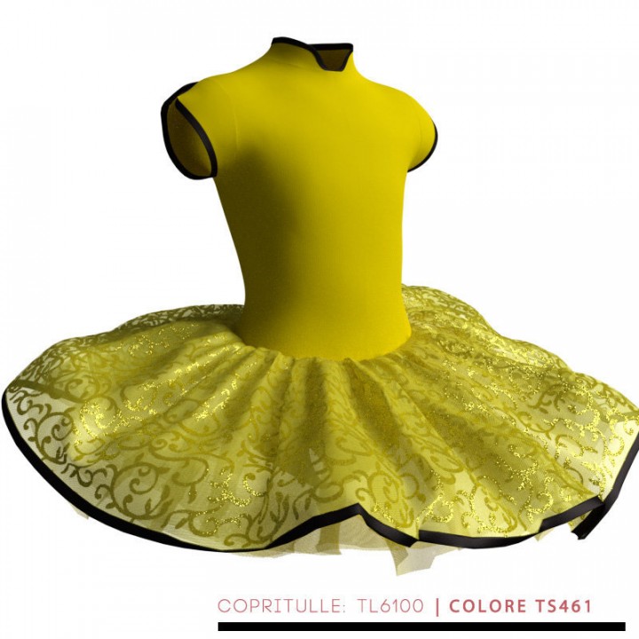 Tutu Danza Bambina Giallo Abbigliamento E Costumi Di Danza Classica