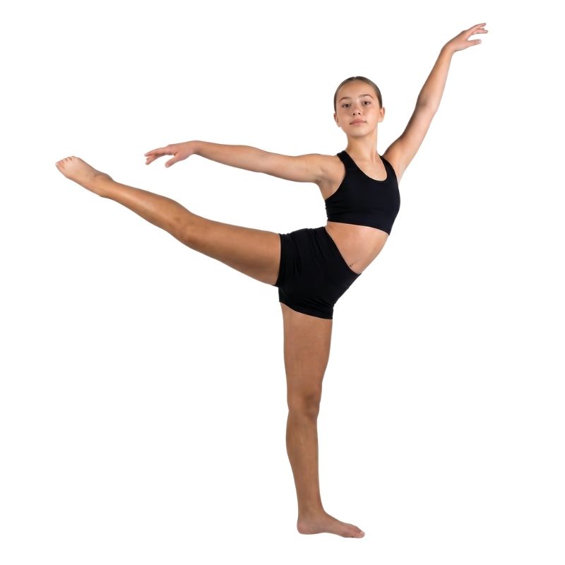 Top Corto Sportivo con Schiena a Vogatore - TT7 - immagine 3