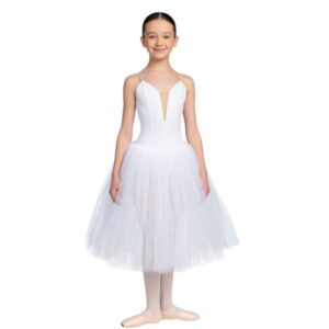 Tutulette con 6 Veli di Tulle Morbido e Lunghezza Sotto Ginocchio - TCD6S