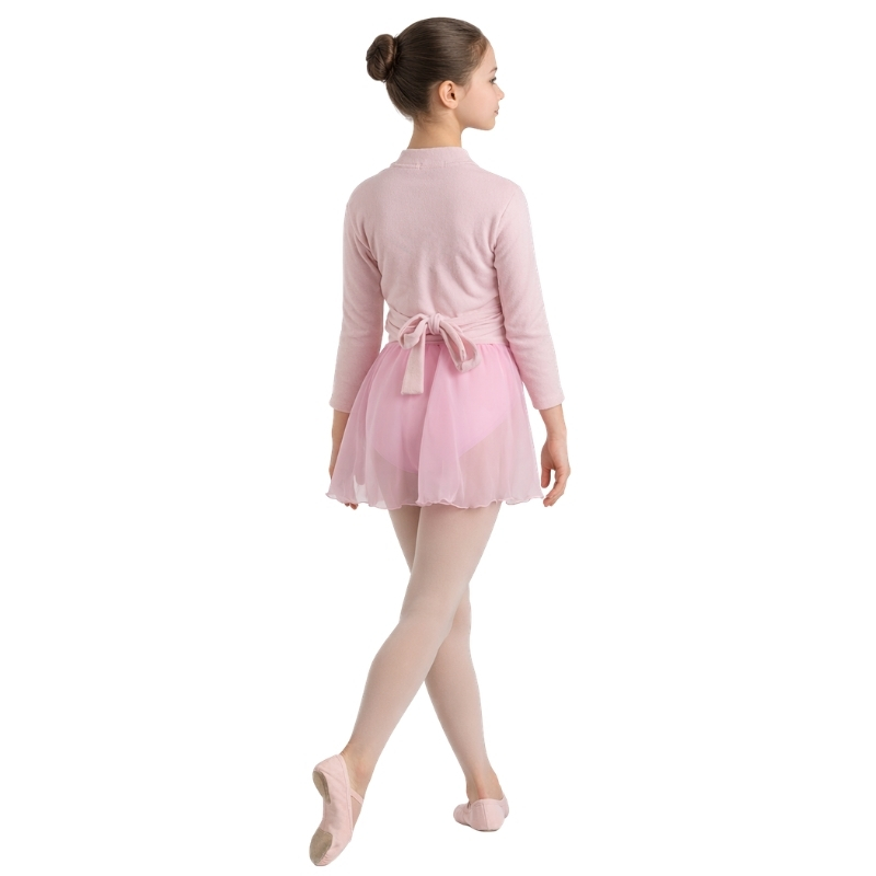 Scaldacuore danza in Pile | Abbigliamento danza riscaldamento – vista posteriore