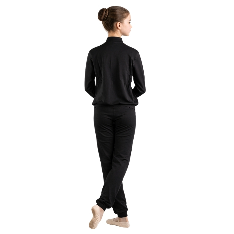 Tuta Riscaldamento Danza Professionale - Giacca e Pantaloni – vista posteriore