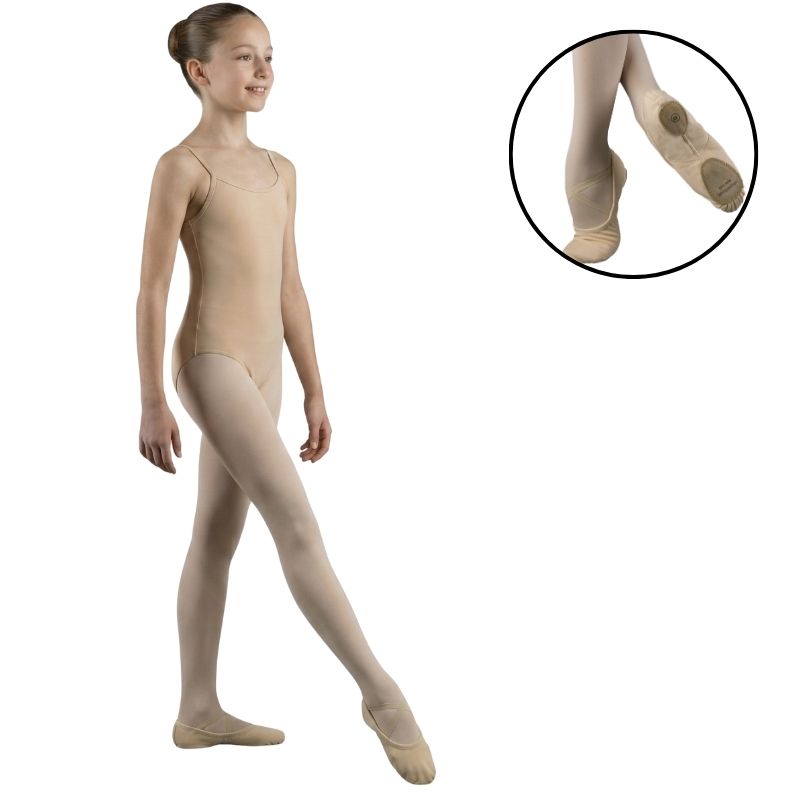 Scarpette Mezza Punta Precurvate Senza Laccetti - Pliè OneX