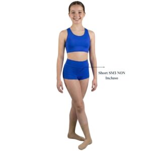 Top Corto Sportivo con Schiena a Vogatore - TT7