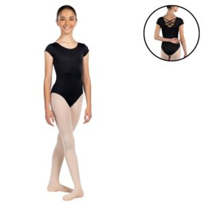 Body Danza Elegante con Dettaglio Incrociato sulla Schiena - AT208