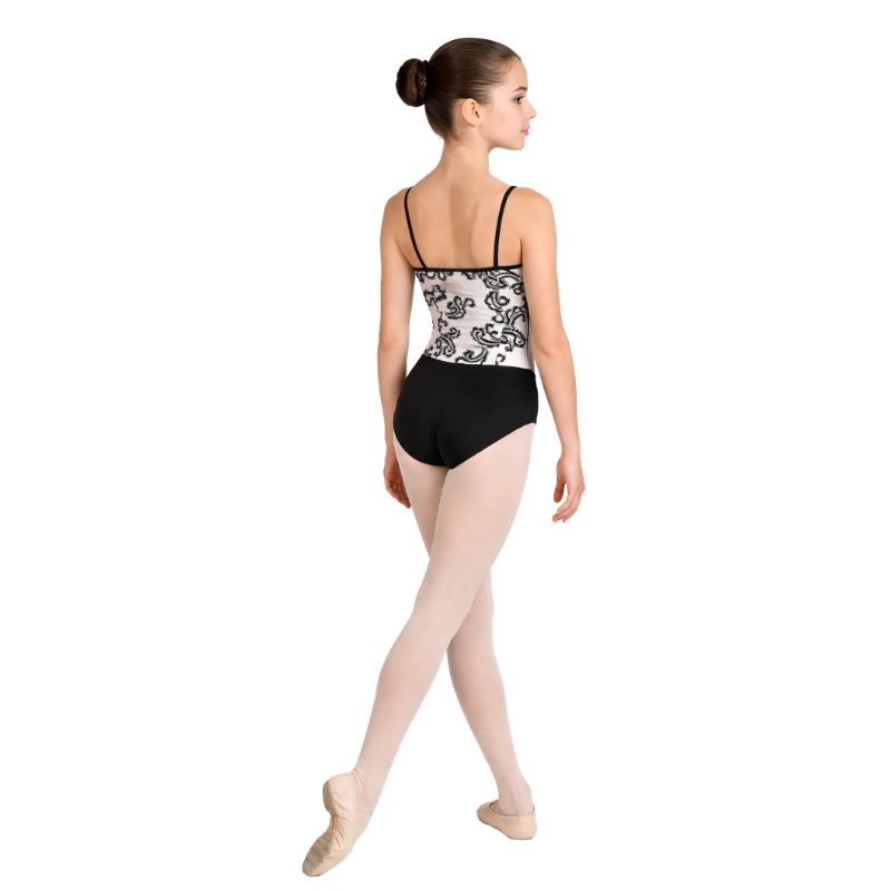 Body Danza con Corpetto Laminato e Slip in Lycra - Stile e Comfort – vista posteriore