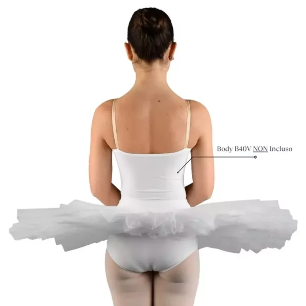 Tutulette Classica con 7 Veli di Tulle Rigido e Ampiezza Max 37cm - TC35S - immagine 2