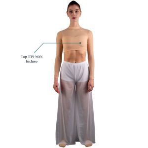 Pantalone da Danza a Gamba Ampia con Culotte Integrata - PL3 MIRAGE