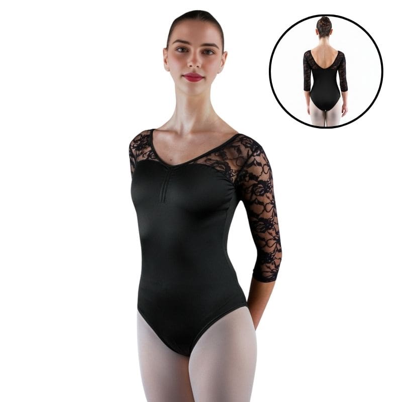 Body Danza Inserti in Pizzo - AT104P - Frida