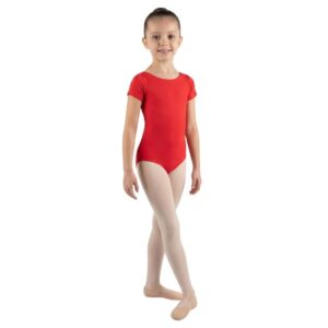 Body Danza con Maniche Corte e Scollo Rotondo - AT209