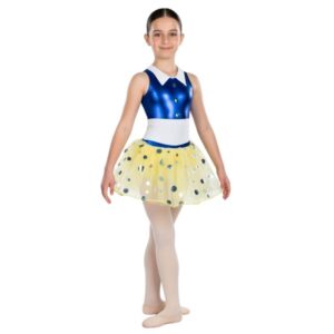 Tutù con Organza a Pois Grandi e Dettagli in Lurex - TU6H