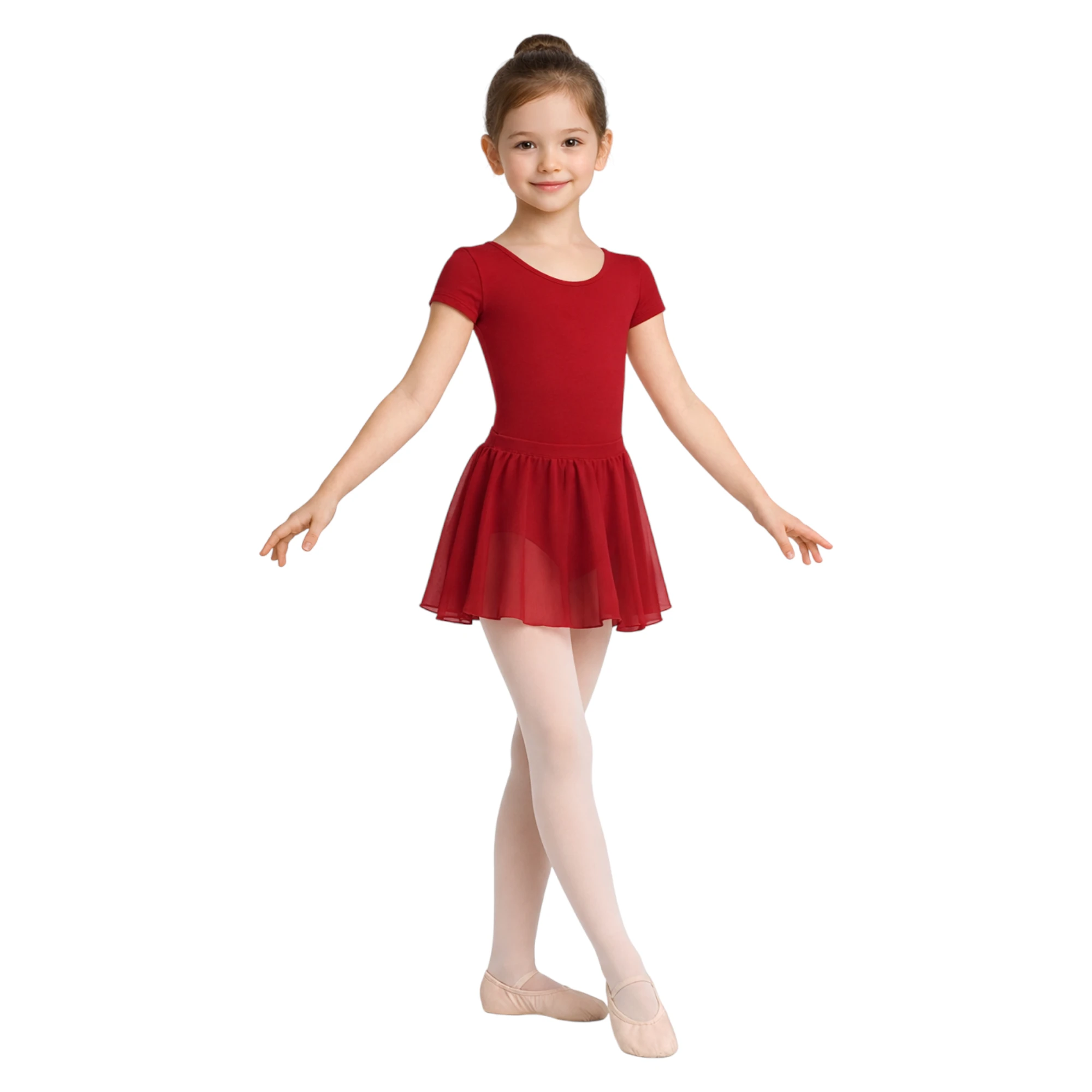 Altrovedanza SK713C Bordeaux-Chiffon