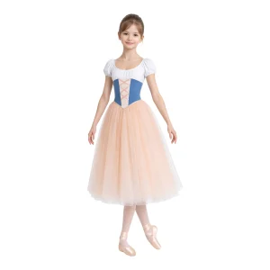 Tutù Degas con corpino bicolore e gonna in tulle – vista frontale